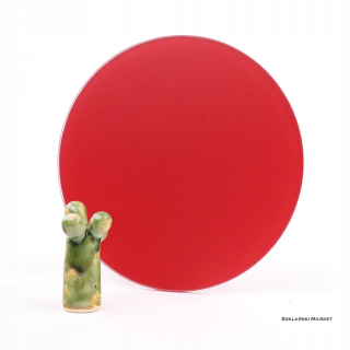 Červené sklo červené sklo, koleso - FI 50 cm