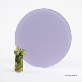 Lilac sklo, fialové okrúhle, koleso - FI 50 cm