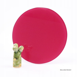 Okrúhle malinové sklo, koleso - FI 65 cm