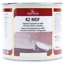 Holzasse K2 MDF 63 PUTTY SPATITITIS 750 ml tmavého vlašského orecha