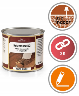Wood Putty Holzasse K2 Natural Oak 125 m