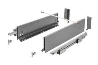 Kuchynské zasuvky - Axis Pro Push Open L350 Zásuvka Anthracite Priemer