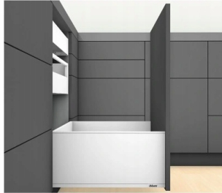 Kuchynské zasuvky - Blum LeGrabox (F) zásuvka vysoká L-650 až 70 kg.