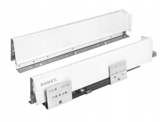 Kuchynské zasuvky - Zásuvka na gametbox Low H-100 L-450 Biela gamet