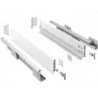 Kuchynské zasuvky - GTV Axis Pro zásuvka nízka L550 H84 biela