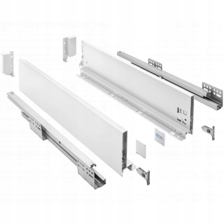 Kuchynské zasuvky - GTV Axis Pro Zásuvka Priemer L450 H116 biela