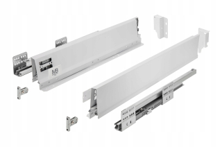 Kuchynské zasuvky - GTV Modernbox Pro zásuvka Low White L500 H84