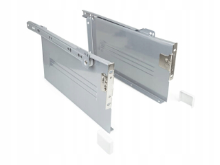 Zásuvkové výsuvy - Kovový box H-150 L-550 mm zásuvka na bankomat Popiel