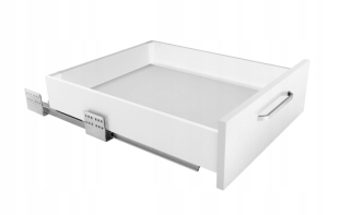 Kuchynské zasuvky - Sevrollbox Slim H = 84 mm zásuvka Biały-350 mm