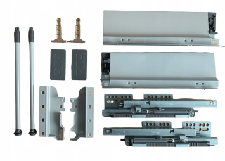 Kuchynské zasuvky - Systembox TB10 L-550 mm zásuvka Amix Gray Priemer