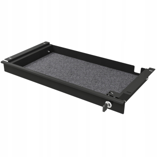 Kancelársky stôl - Zásuvka na kanceláriu pod doskou - Arceo 50 cm čierna