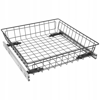 Kuchynské zasuvky - Zásuvka MD košík 60 H-100 Graphite Plne rozšíriteľná