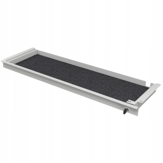 Kancelársky stôl - Zásuvka na podtok kancelárie - Arceo 85 cm biela