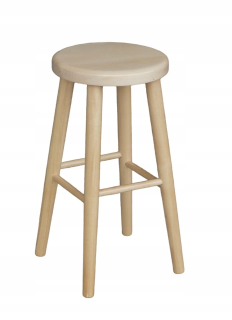 Barová stolička do kuchyne - Barová stolička 60 cm bukového hoker kresla farby