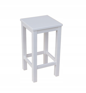 Barová stolička do kuchyne - Bar stolica Hoker 60 cm jednoduché moderné biele