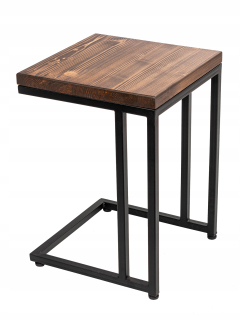 Stolík, taburetka - Drevená stolička kuchynská podkrovná stolička 50 cm