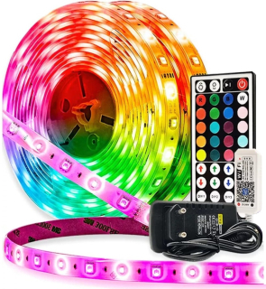 Osvetlenie nábytku - Vodotesný LED pásik SMD 5050 RGB Pilot Set 5m