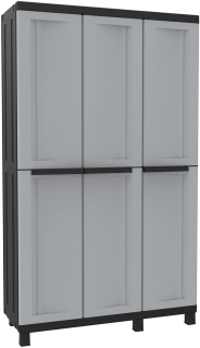 Skriňa do garáže, dielne - Terry 1002710 Twist Black 102A Záhradný šatník