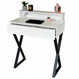 Toaletný stolík - Šatňa Meblano White Mat 75 x 80 x 40 cm