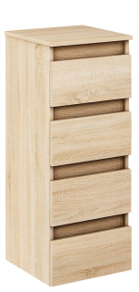 Toaletný stolík - Dressingekee AgatMeble Huby biela rohož 32 x 83 x 37 cm