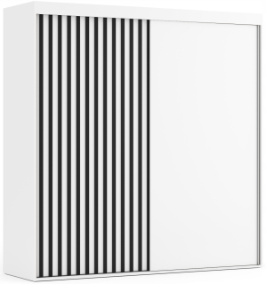 Šatníková skriňa do študenskej izby - Tokke - šatník s lamellas 180 x 255 cm do veľkosti