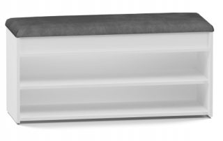 Botník do predsiene - Top e Shop Shoe Cabinet Parma 2p 100x35xH49 biela