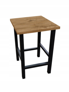 Stolík, taburetka - Stolica 45 cm podkrovie kovové stoličky Farby stoličky