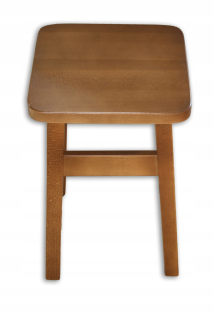 Stolík, taburetka - Kuchynská stolička Drevené dubové 48 cm