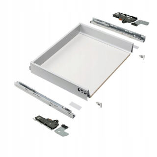 Kuchynské zasuvky - Tandebox Blum Tip-on Antaro 300 Low Grey
