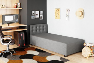 Posteľ do spálne - Cavern Hotel Bed s filip+ 90 cm matrac