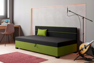 Posteľ do študenskej izby - Sorento Wardrobe 200x215x61 Craft Zlaté zrkadlo, Lamele