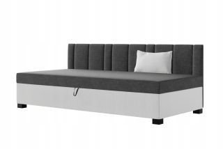 Posteľ do študenskej izby - Mládežnícky gauč s 100 cm matracom Oskar+