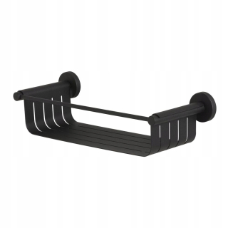 Kúpeľňová polica - Tiger Boston Black Shower Basket 303530746