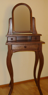 Toaletný stolík - TABLE TABUĽKA 50 x 75 x 39 cm