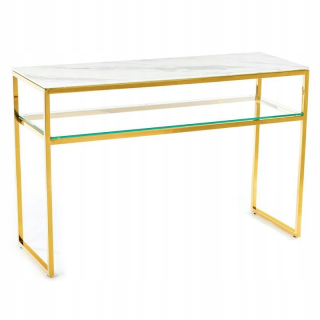 Toaletný stolík - Hotely Golden Golden Gloss 120 x 78,5 x 40 cm