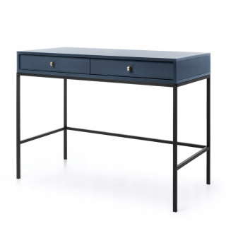 Toaletné stolíky - Šatne stolík s zásuvkami Monne 104x50cm Navy modré