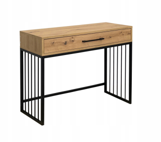 Toaletný stolík - Toaletný stolík Bias Oak Artisan Mat 92 x 75 x 35 cm