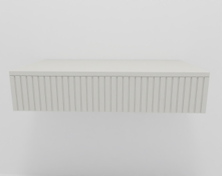 Toaletné stolíky - Závesný toaletný stolík Riva Console Kašmír Ryfle 80