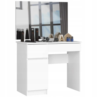 Toaletný stolík - Obliekanie Parta White Mat 90 x 77 x 50 cm Počet zásuviek: 2