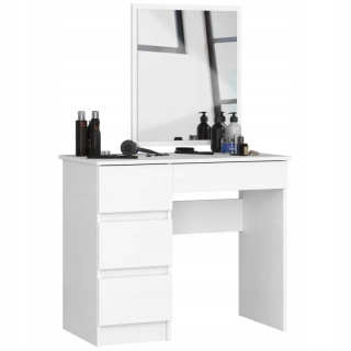 Toaletný stolík - Dressing Chord White Mat 90 x 77 x 50 cm