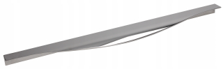 Úchytky na nábytok - Gamet Edge rukoväť UA110 496 mm Chrome