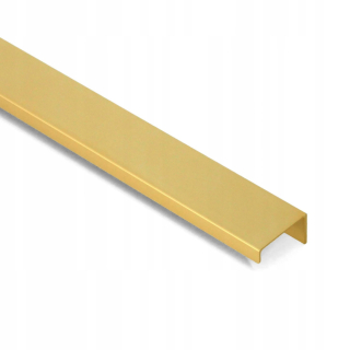 Úchytky na nábytok - Edge Rukoväť U9, zlatá podložka, 1200 mm