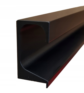 Úchytky na nábytok - Edge Ruck UKW-7 636 mm čierna