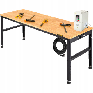 Pracovný, dielenský stôl - Workshop Vevor Tabuľka 183x64x97cm nastaviteľná