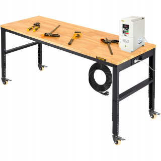 Pracovný, dielenský stôl - Vevor Detachable Workshop Tabuľka 155x51x105cm