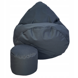 Sedací vak do detskej izby - Big Sako Oxford xxxxl + zadarmo PUF PUF
