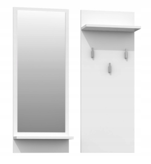 Vešiak do predsiene - Riva Hanger - White Mat