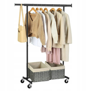Vešiak do predsiene - Podkrovný rám módne okrúhle zrkadlo 60 cm TPJ-60B
