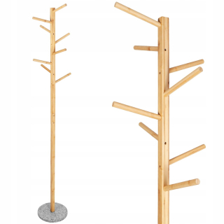 Vešiak do predsiene - Nástenný vešiak pre šatníkový kovový retro 92 cm