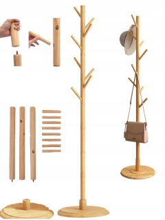 Vešiak do predsiene - Podlahový vešiak stabilné šaty